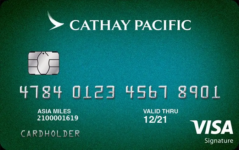 Cathay Pacific Visa Signature Credit Card