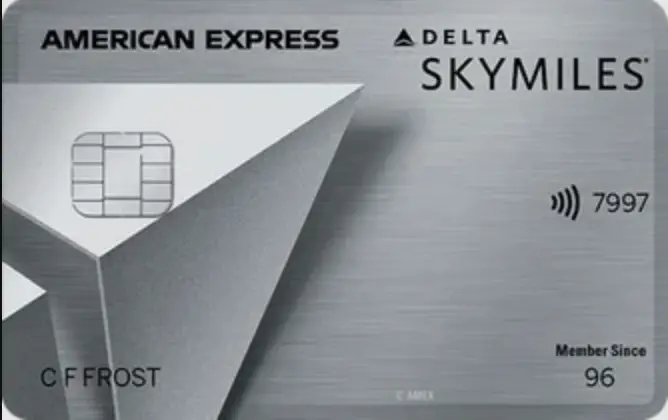 Delta Platinum AMEX Card