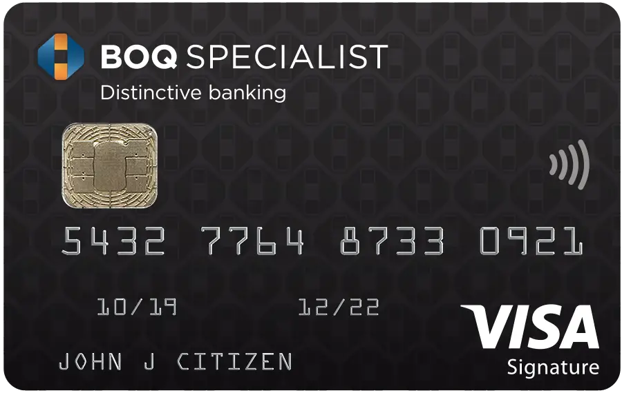 Qantas BOQ Specialist Signature Card