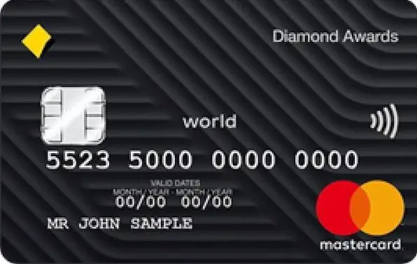 CommBank Diamond Awards Credit Card Qantas
