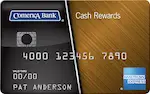Comerica Cash Rewards AMEX Card