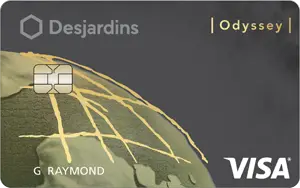 Desjardins Odyssey® Gold Visa Calculator