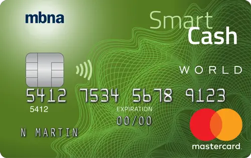 MBNA Smart Cash World Mastercard® Calculator