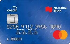 National Bank mycredit Mastercard Calculator
