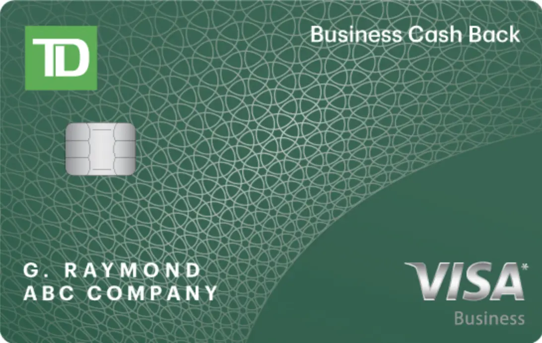 TD Business Cash Back Visa Card