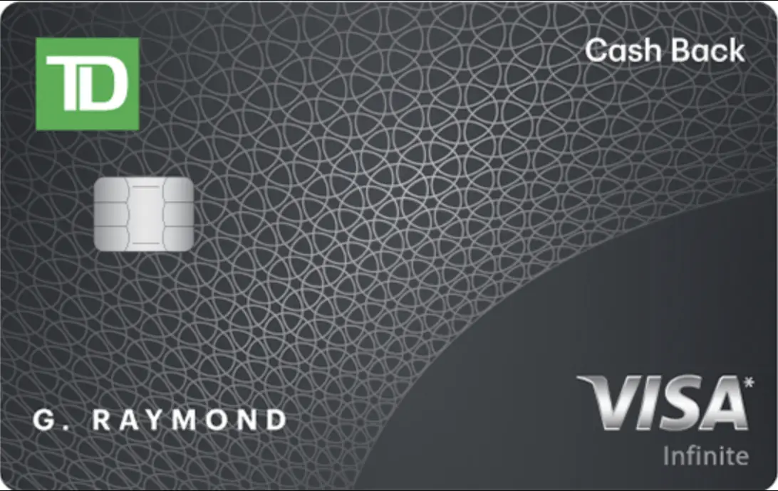 TD Cash Back Visa Infinite Card Calculator