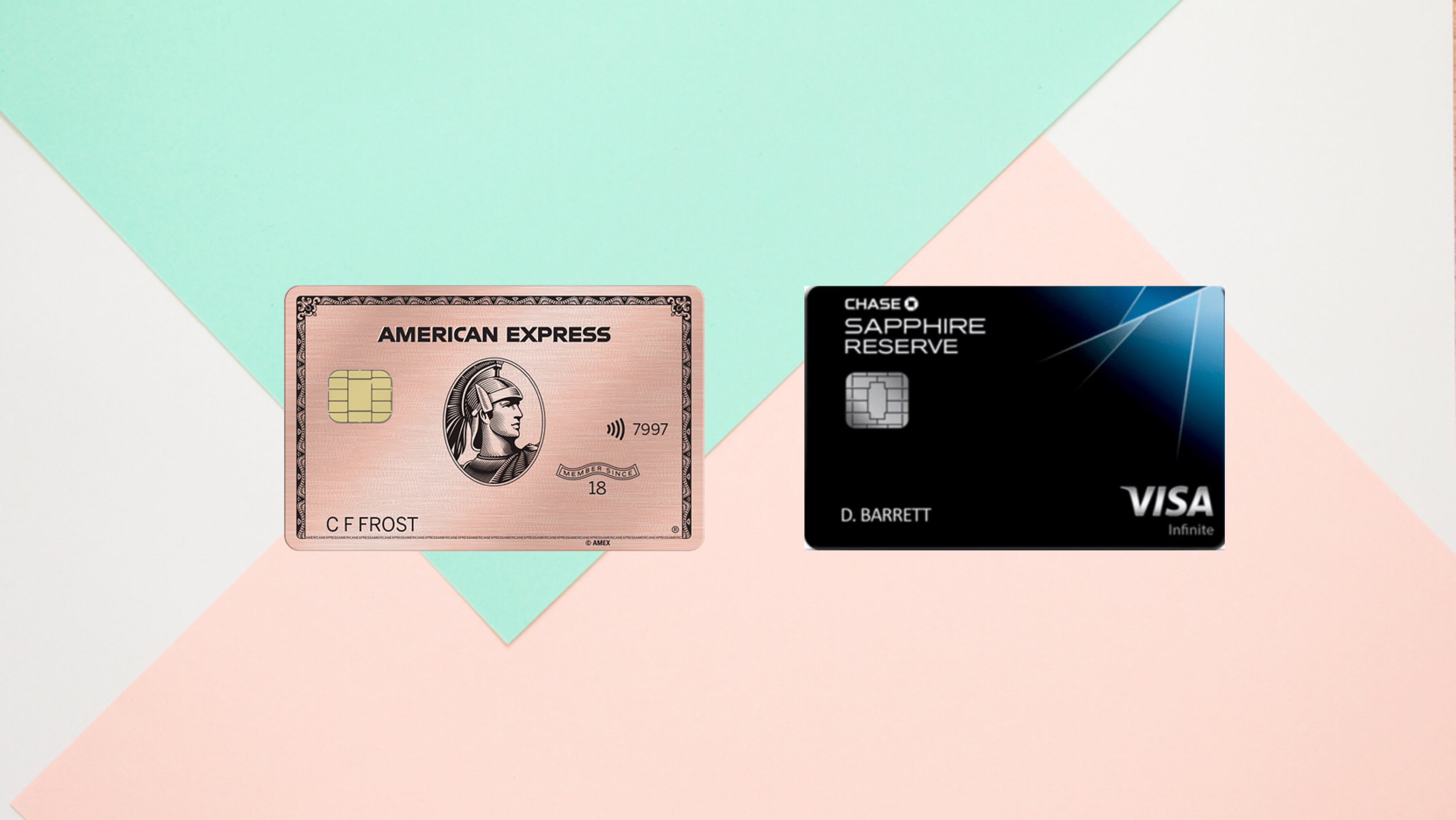 Chase Sapphire Reserve vs American Express Gold