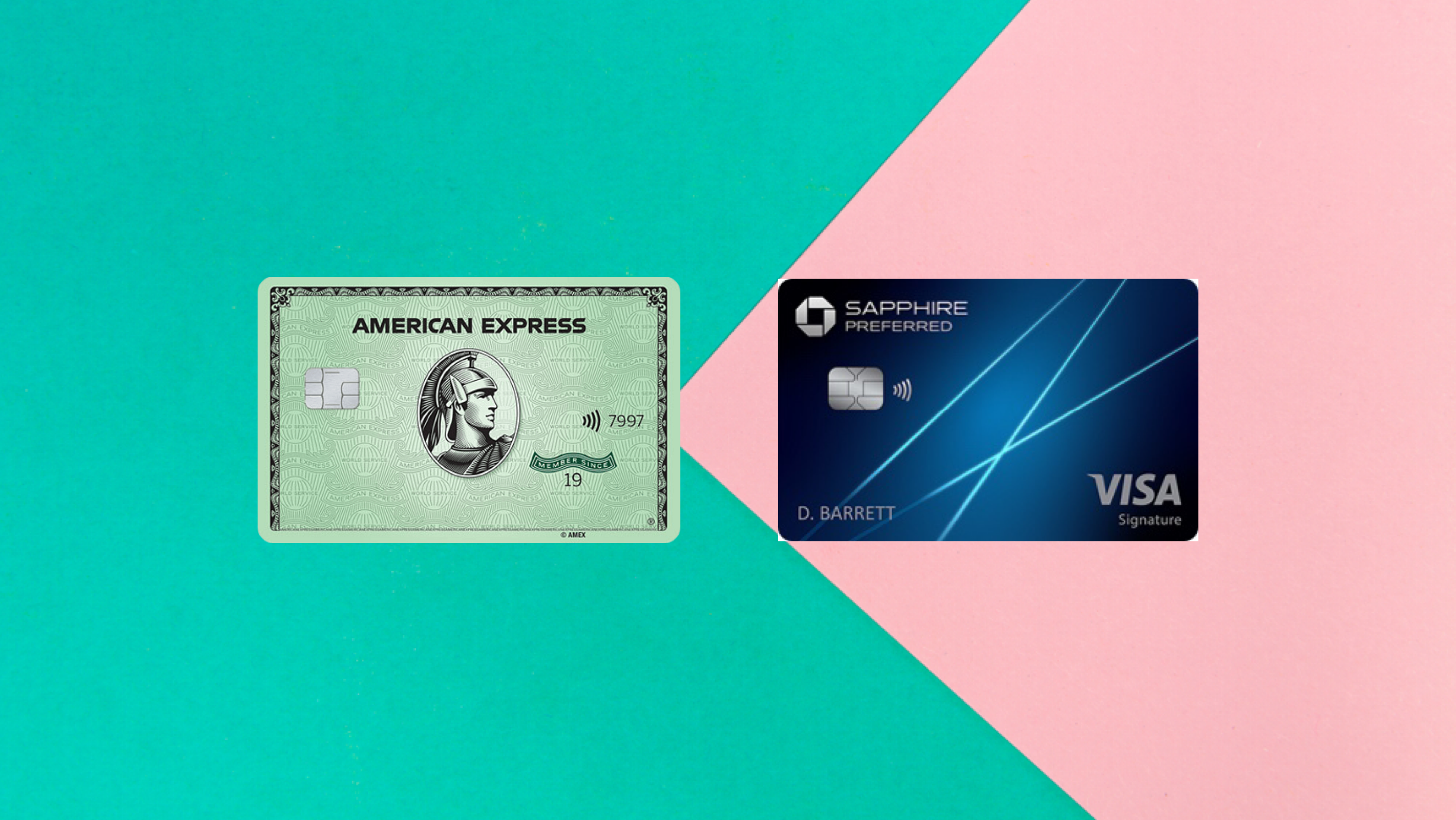 Chase Sapphire Preferred vs American Express Green