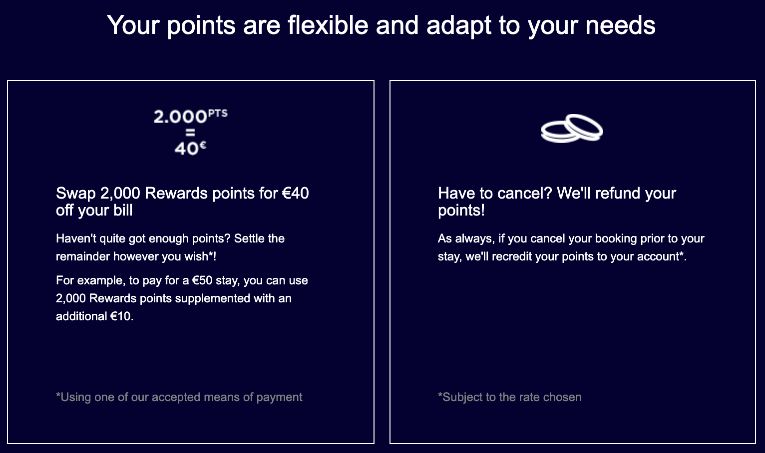 accor points free night