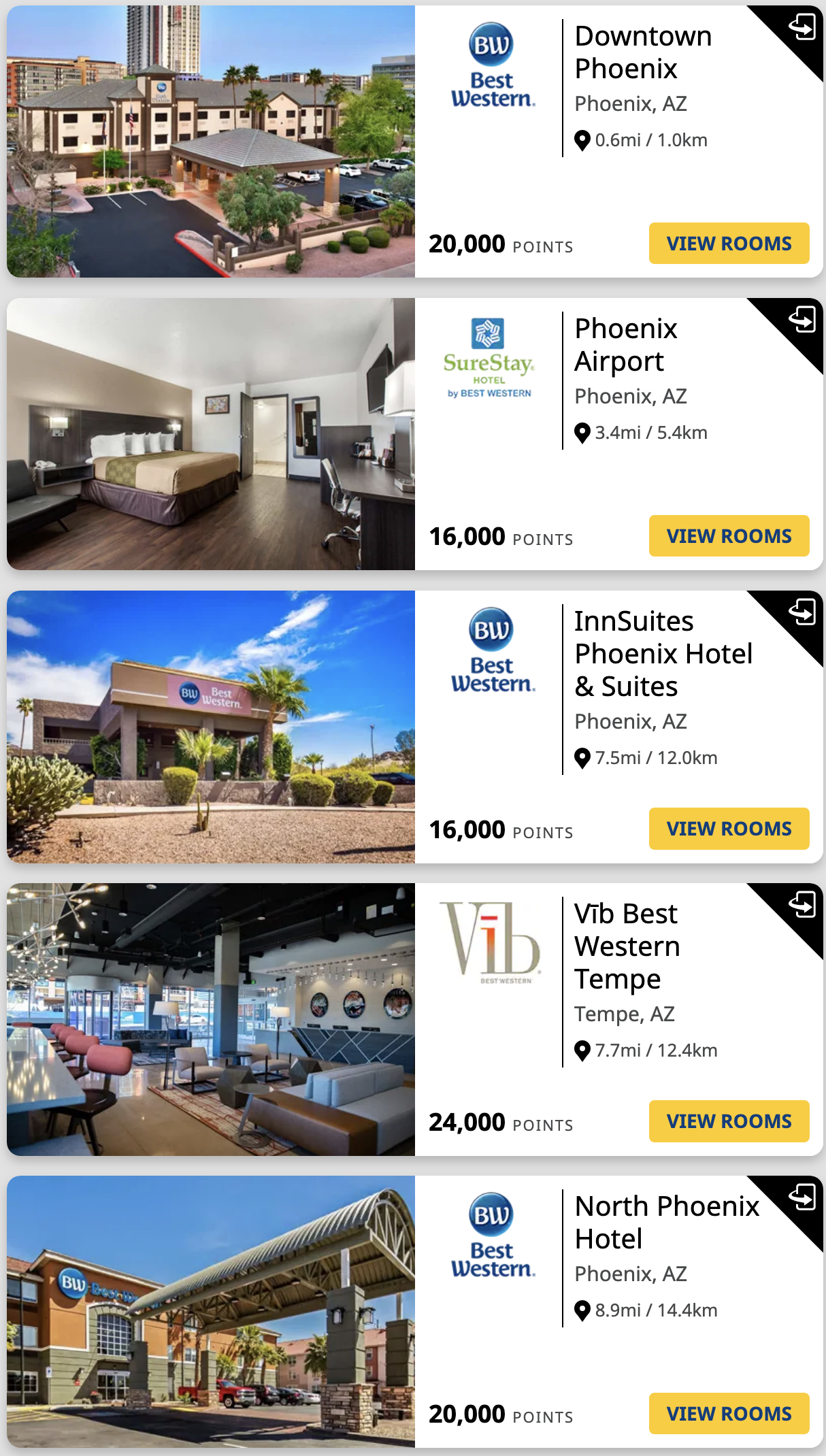 best western phoenix arizona cost in cash