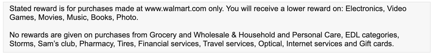 choice privileges online mall walmart terms