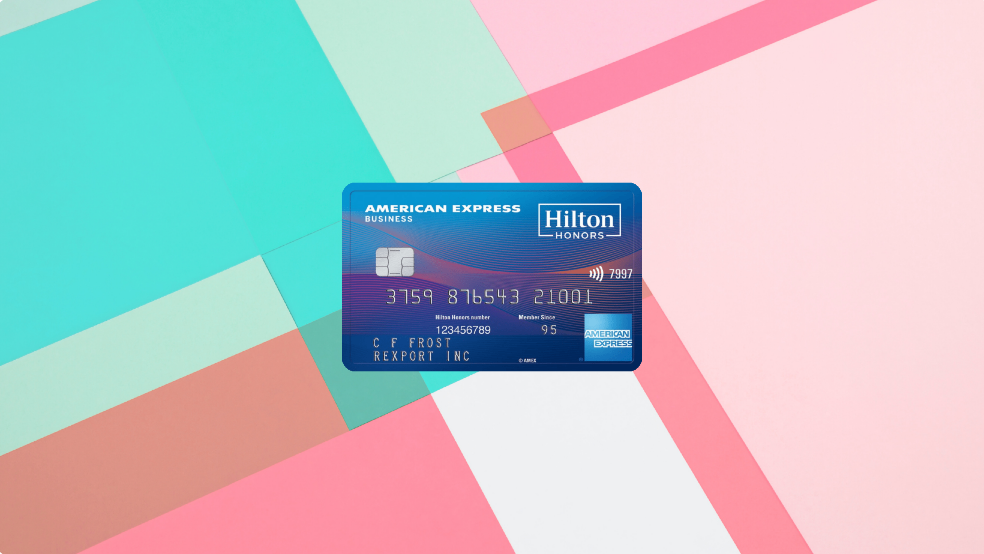 The Hilton Honors American Express Business Card
