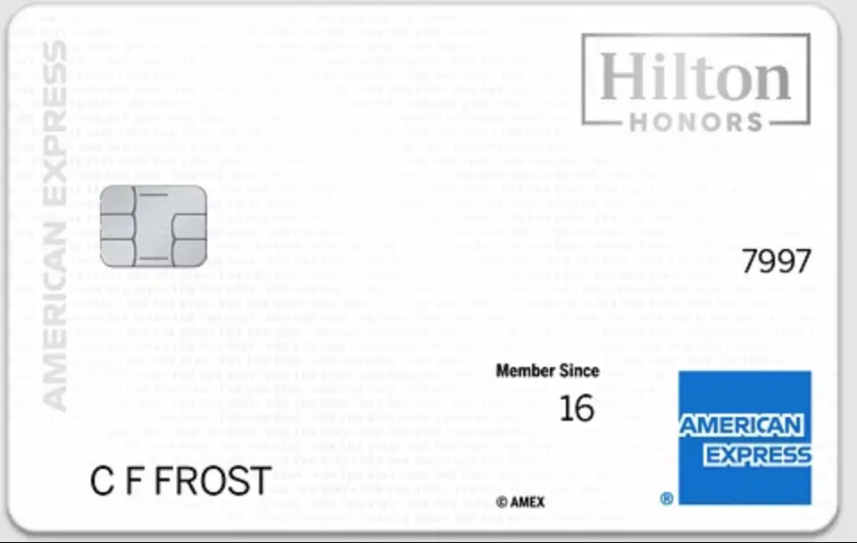 Hilton Honors American Express Card