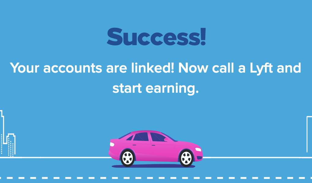 success link hilton lyft accounts
