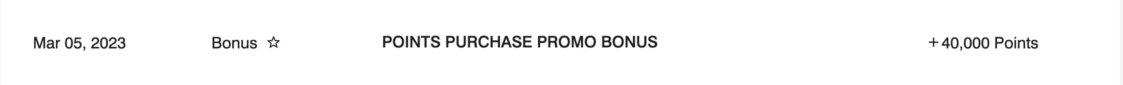 Marriott buy points bonus