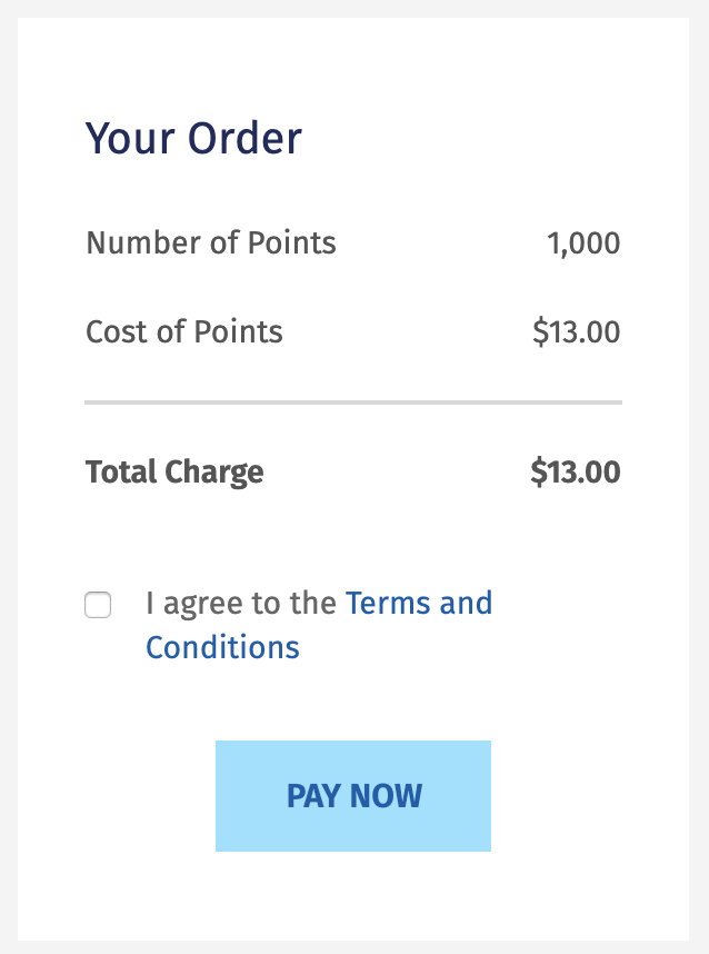 buy points