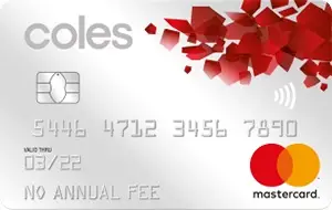 Coles No Annual Fee Mastercard