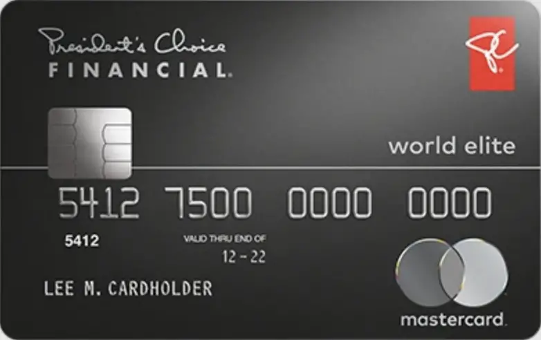 PC Financial World Elite Mastercard