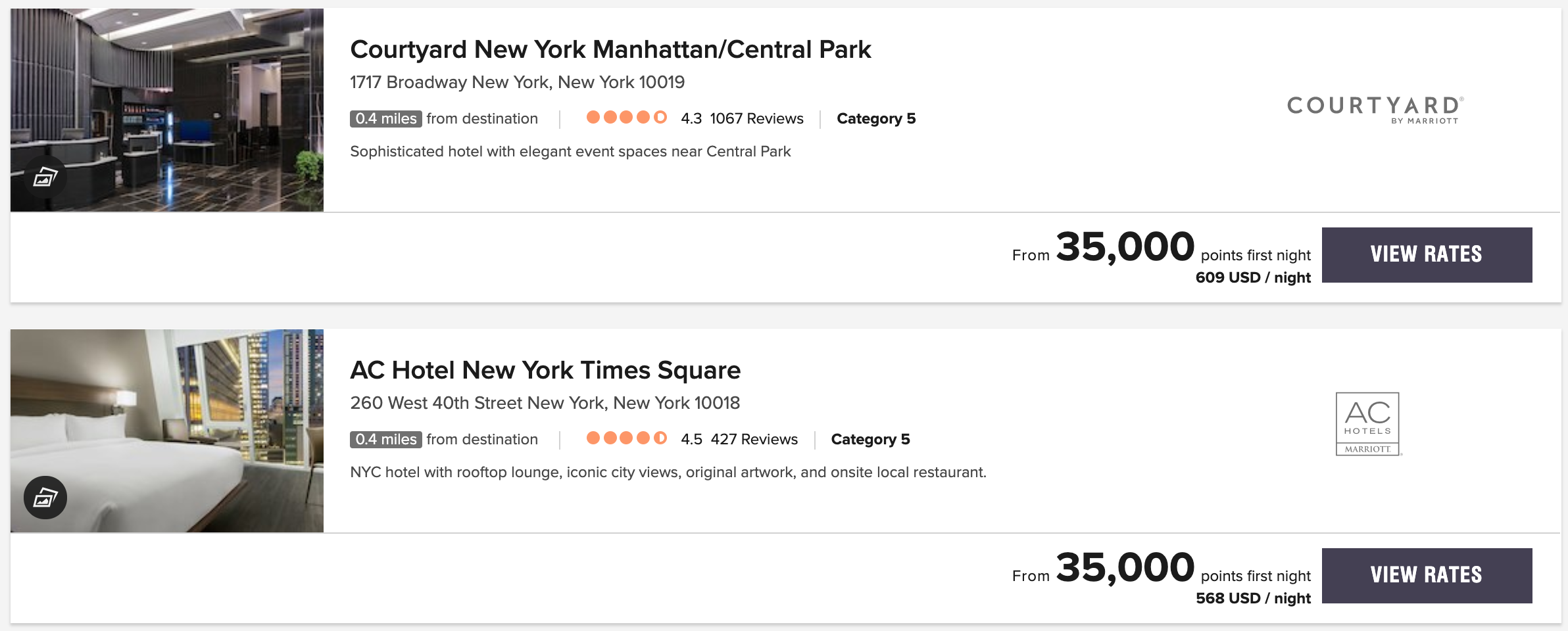 marriott new years price