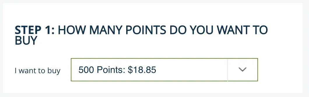 buying amtrak points