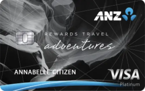 ANZ Rewards Travel Adventures credit card