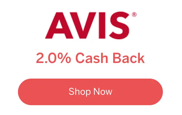 avis cash back