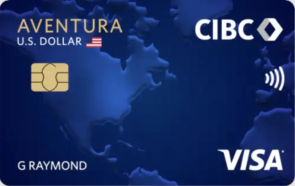 CIBC U.S. Dollar Aventura® Gold Visa* Card