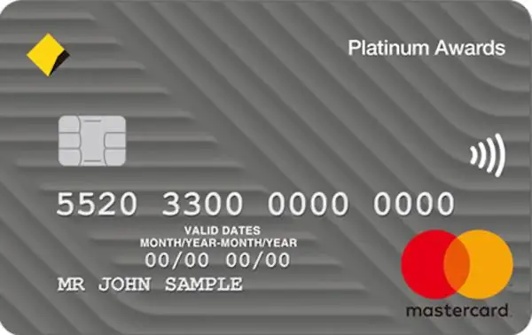 CommBank Platinum Awards Credit Card