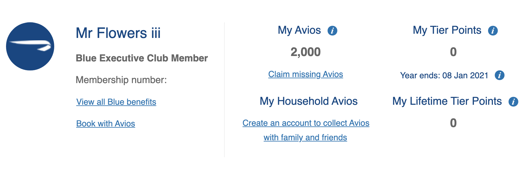 ba avios transfer success