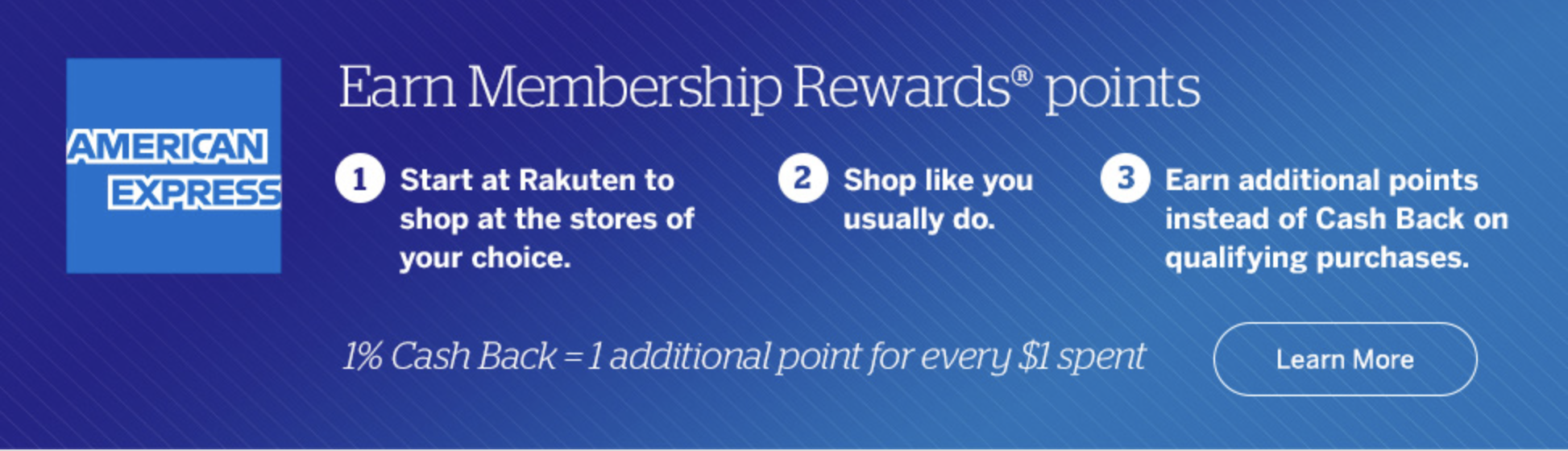 earning amex membership rewards points rakuten