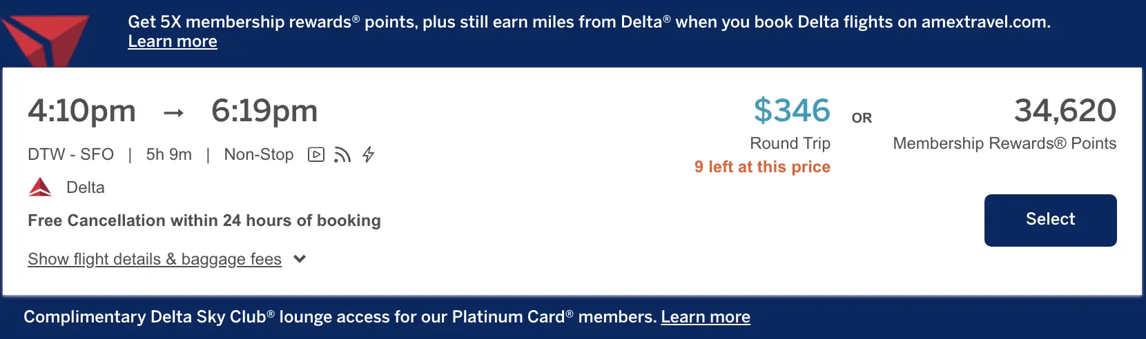 redeem amex points flight