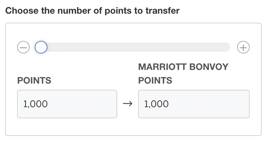 amex points to marriott bonvoy points