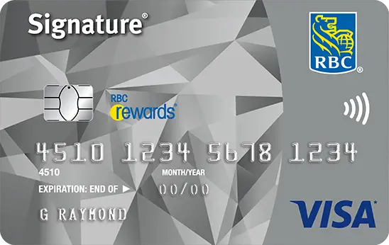 Signature RBC Rewards Visa Card